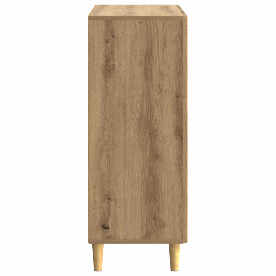 Dressoir Artisanaal eiken 66 x 34,5 x 90 cm Bewerkt hout