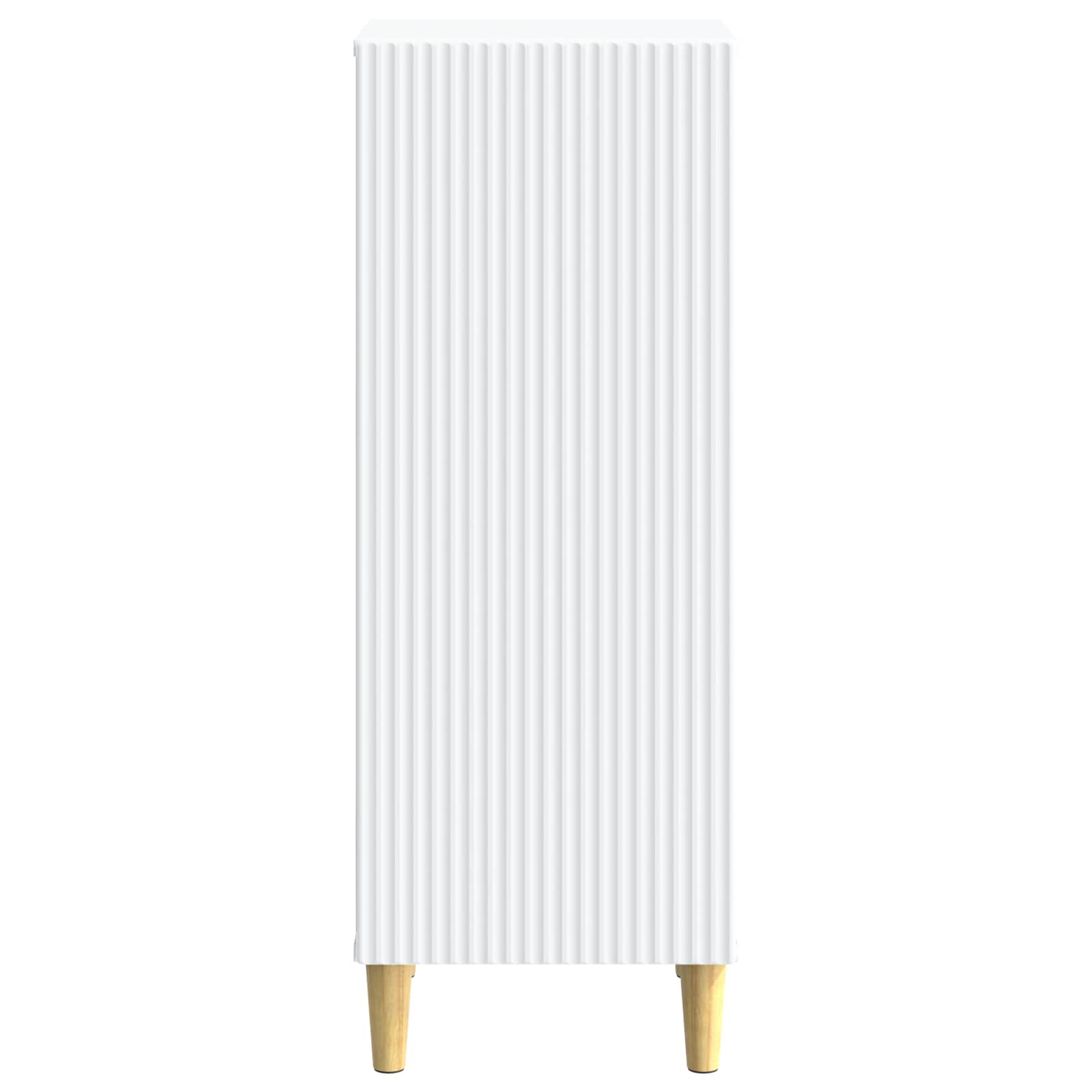 Dressoir Wit 33 x 34,5 x 90 cm Bewerkt hout