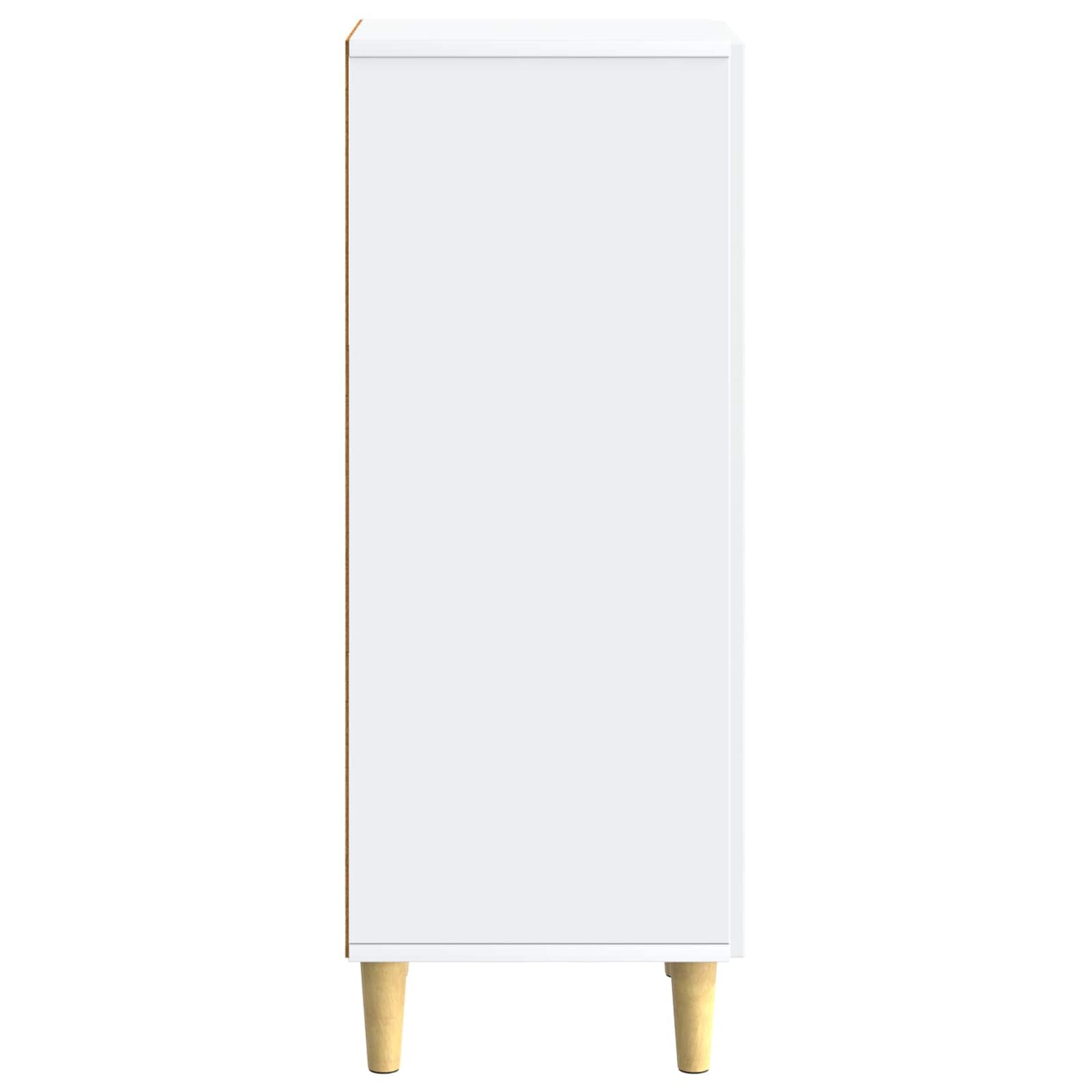Dressoir Wit 33 x 34,5 x 90 cm Bewerkt hout