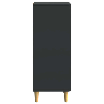 Dressoir Zwart 33 x 34,5 x 90 cm Bewerkt hout