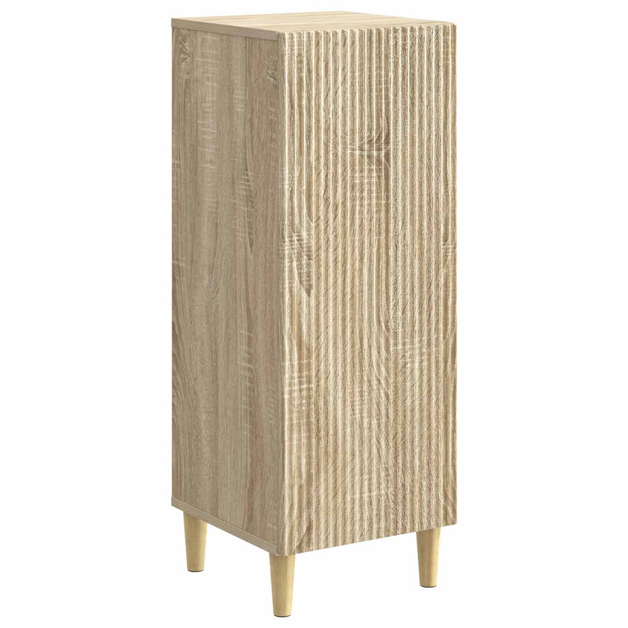 Dressoir Sonoma Eiken 33 x 34,5 x 90 cm Bewerkt hout