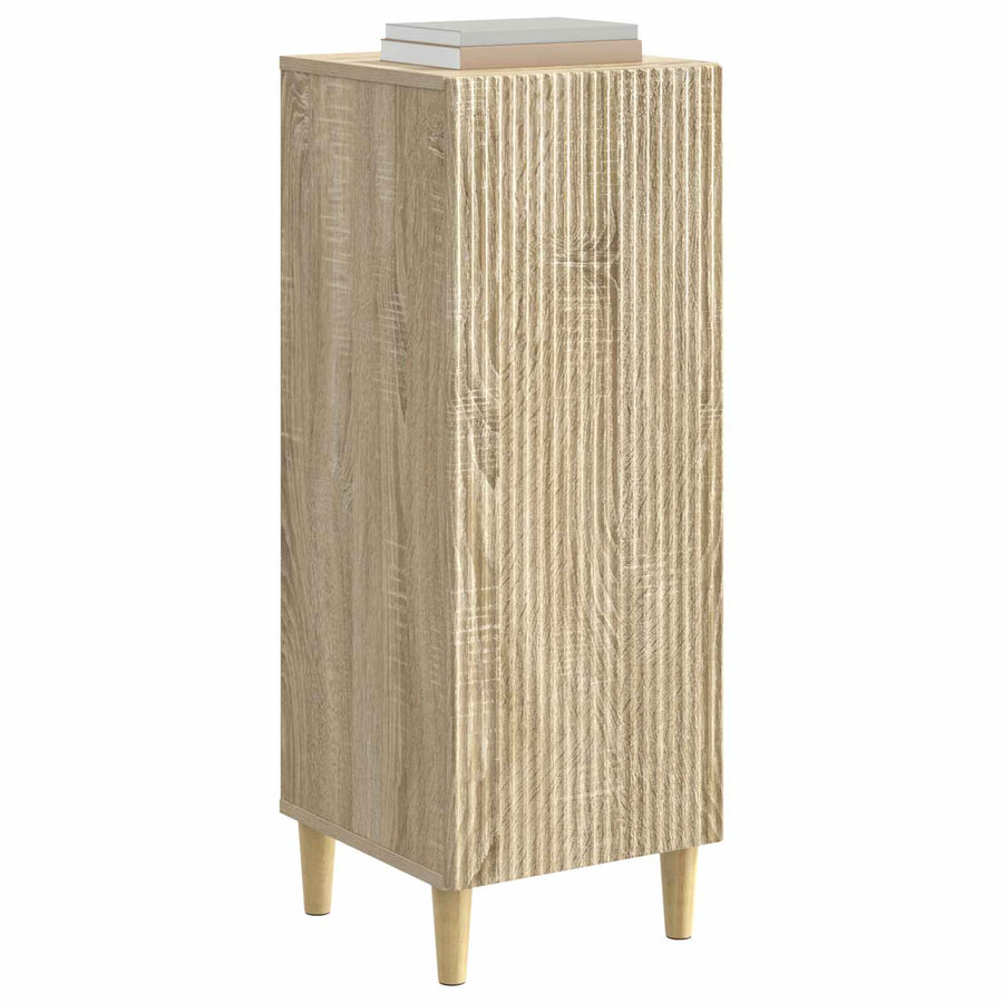 Dressoir Sonoma Eiken 33 x 34,5 x 90 cm Bewerkt hout