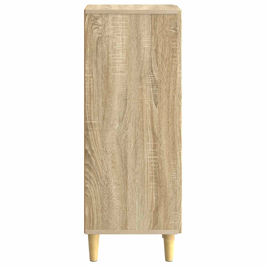 Dressoir Sonoma Eiken 33 x 34,5 x 90 cm Bewerkt hout