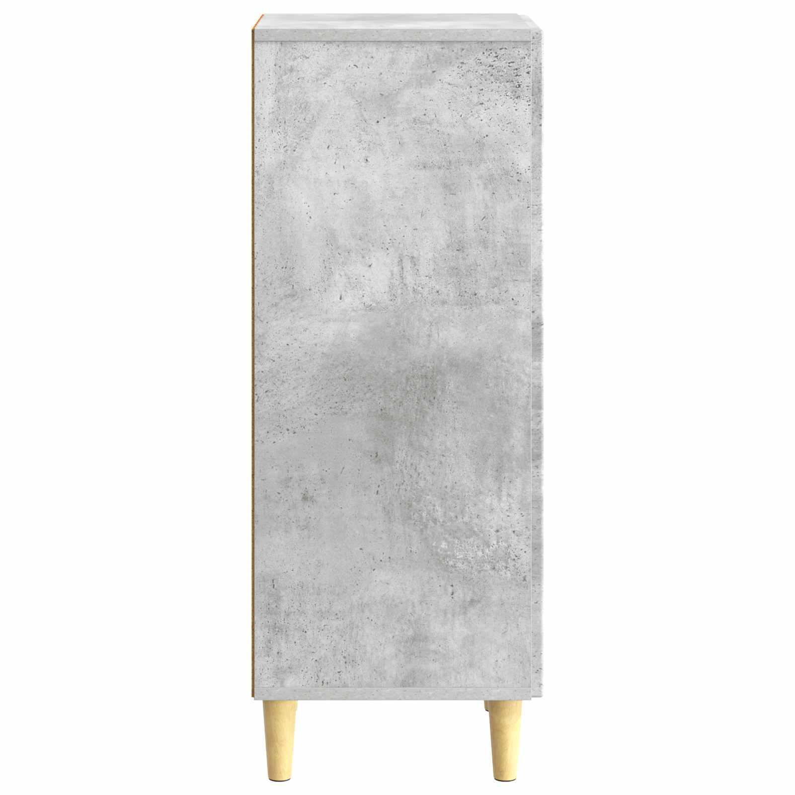Dressoir Betongrijs 33 x 34,5 x 90 cm Bewerkt hout