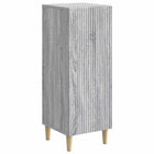 Dressoir 33x34,5x90 cm grijs bewerkt hout