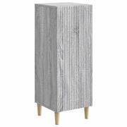 Dressoir 33x34,5x90 cm grijs bewerkt hout
