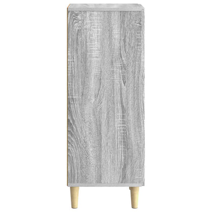 Dressoir Grijs sonoma 33 x 34,5 x 90 cm Bewerkt hout