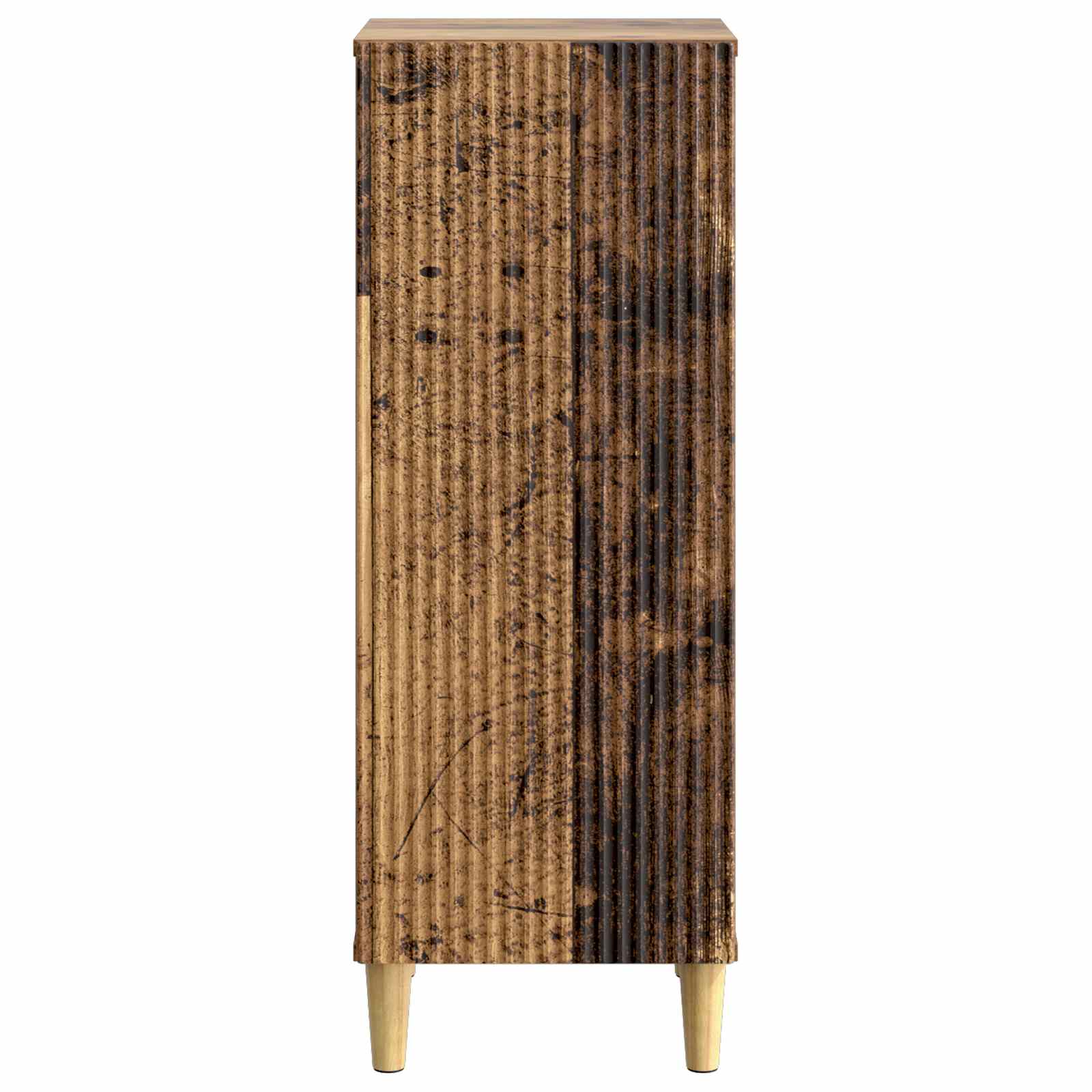 Dressoir Oud hout 33 x 34,5 x 90 cm Bewerkt hout