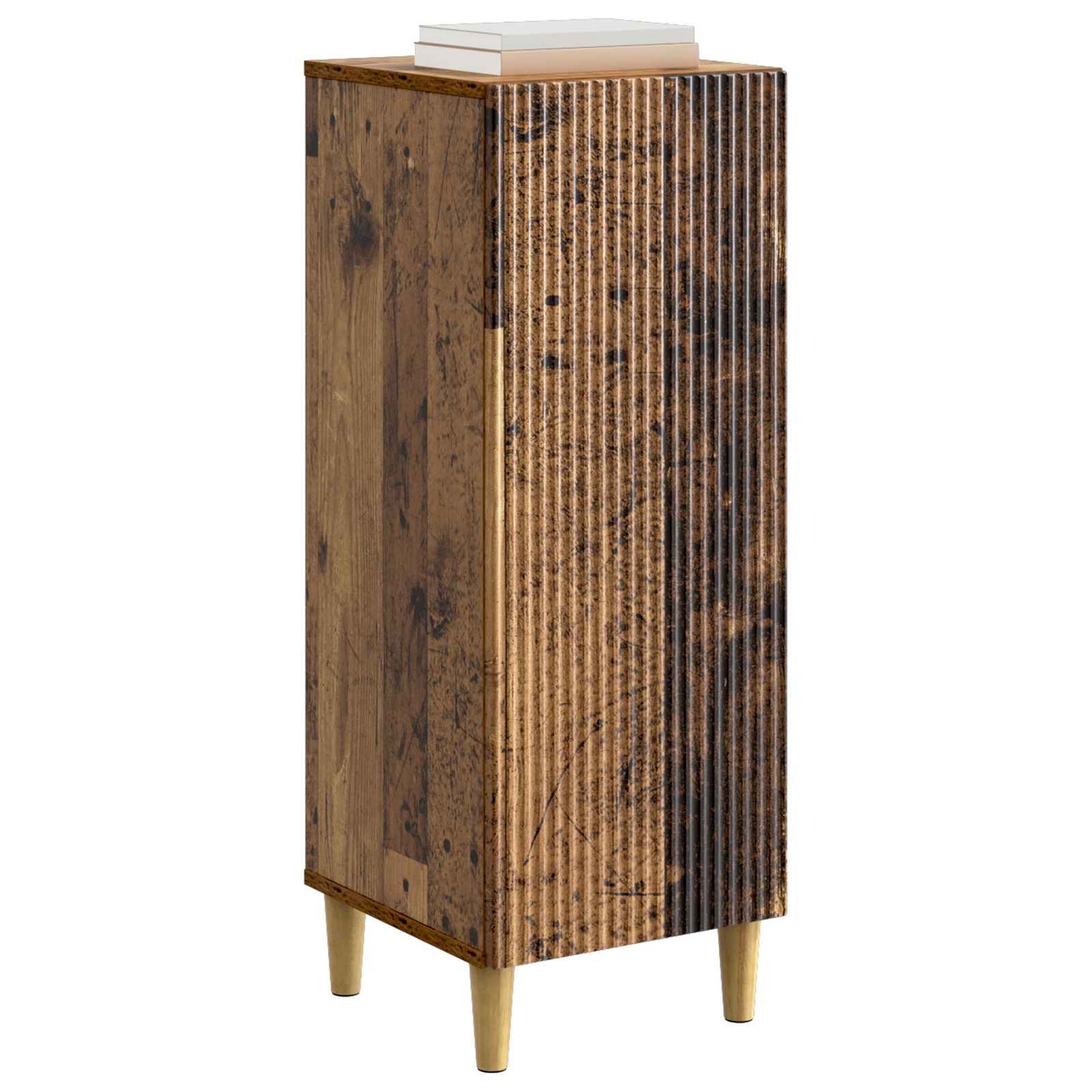 Dressoir Oud hout 33 x 34,5 x 90 cm Bewerkt hout