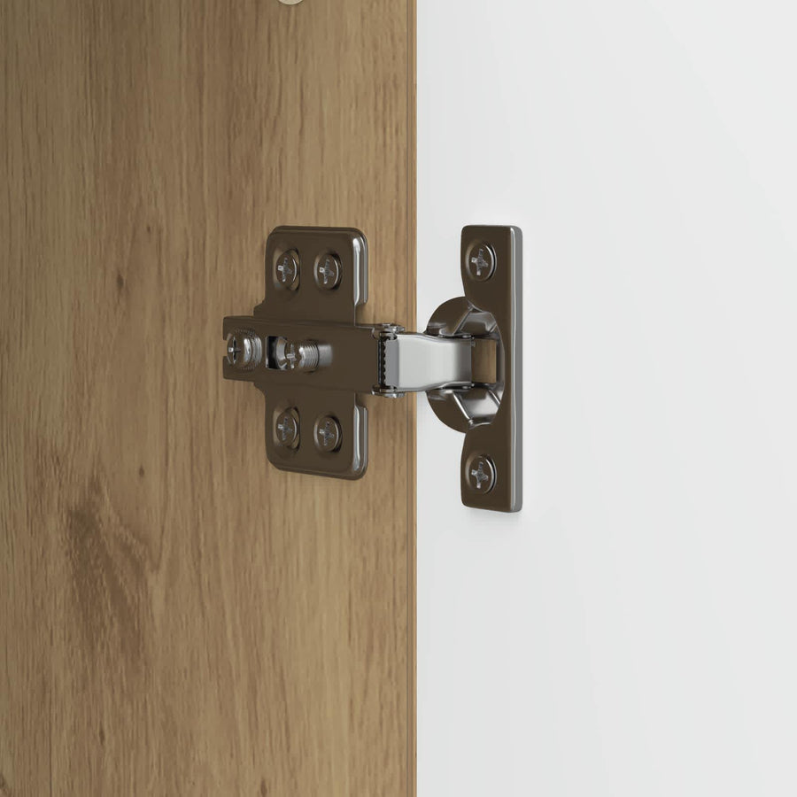 Dressoir Artisanaal eiken 33 x 34,5 x 90 cm Bewerkt hout