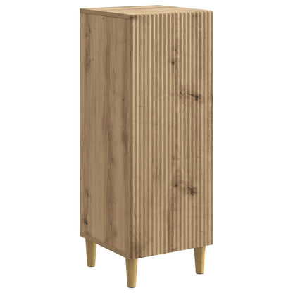 Dressoir Artisanaal eiken 33 x 34,5 x 90 cm Bewerkt hout