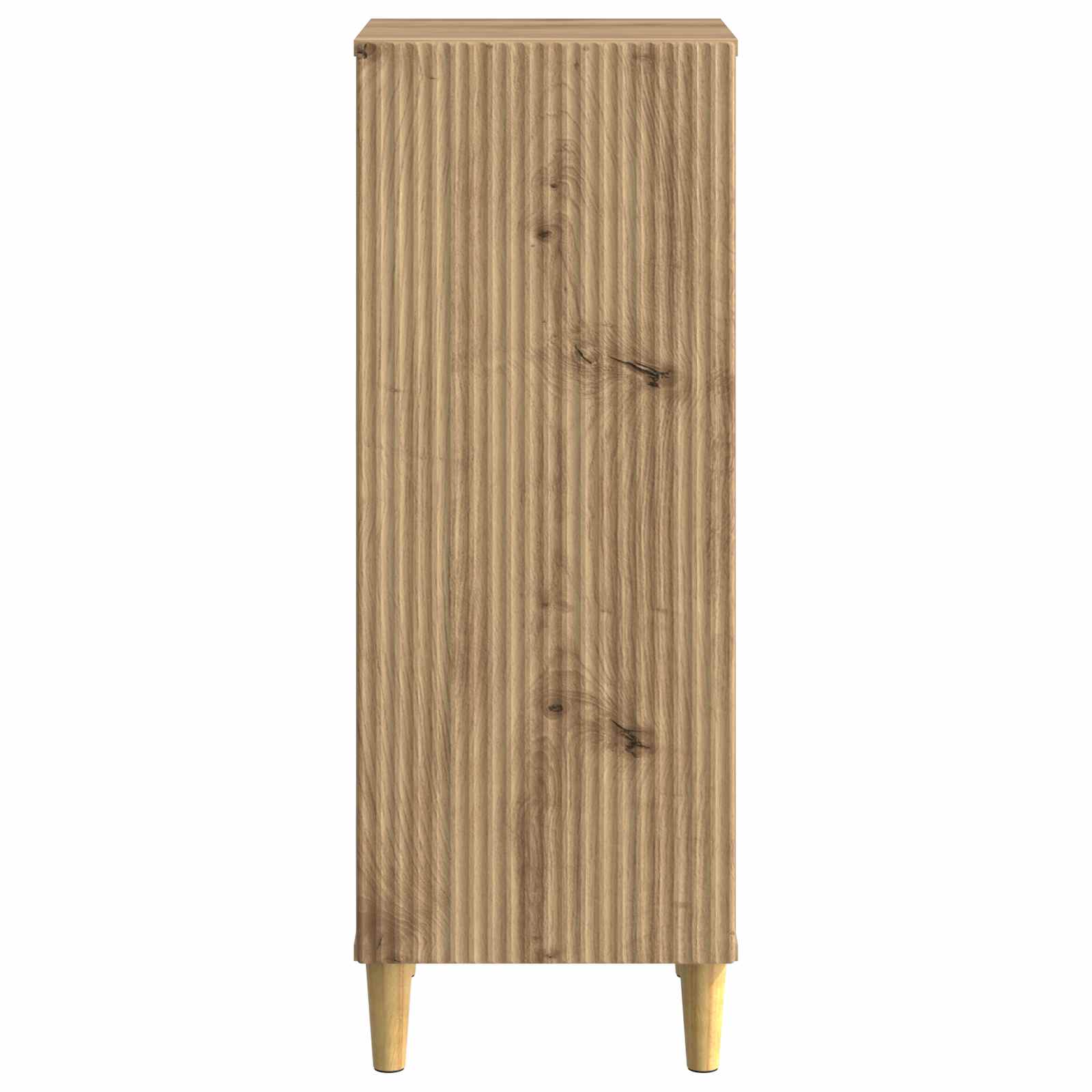 Dressoir Artisanaal eiken 33 x 34,5 x 90 cm Bewerkt hout