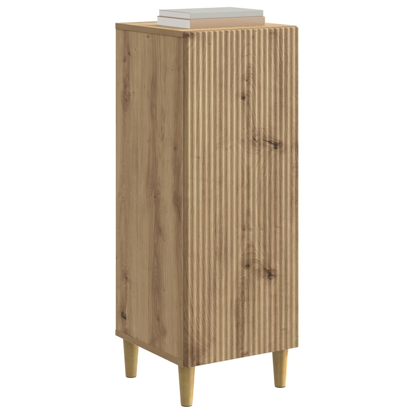 Dressoir Artisanaal eiken 33 x 34,5 x 90 cm Bewerkt hout
