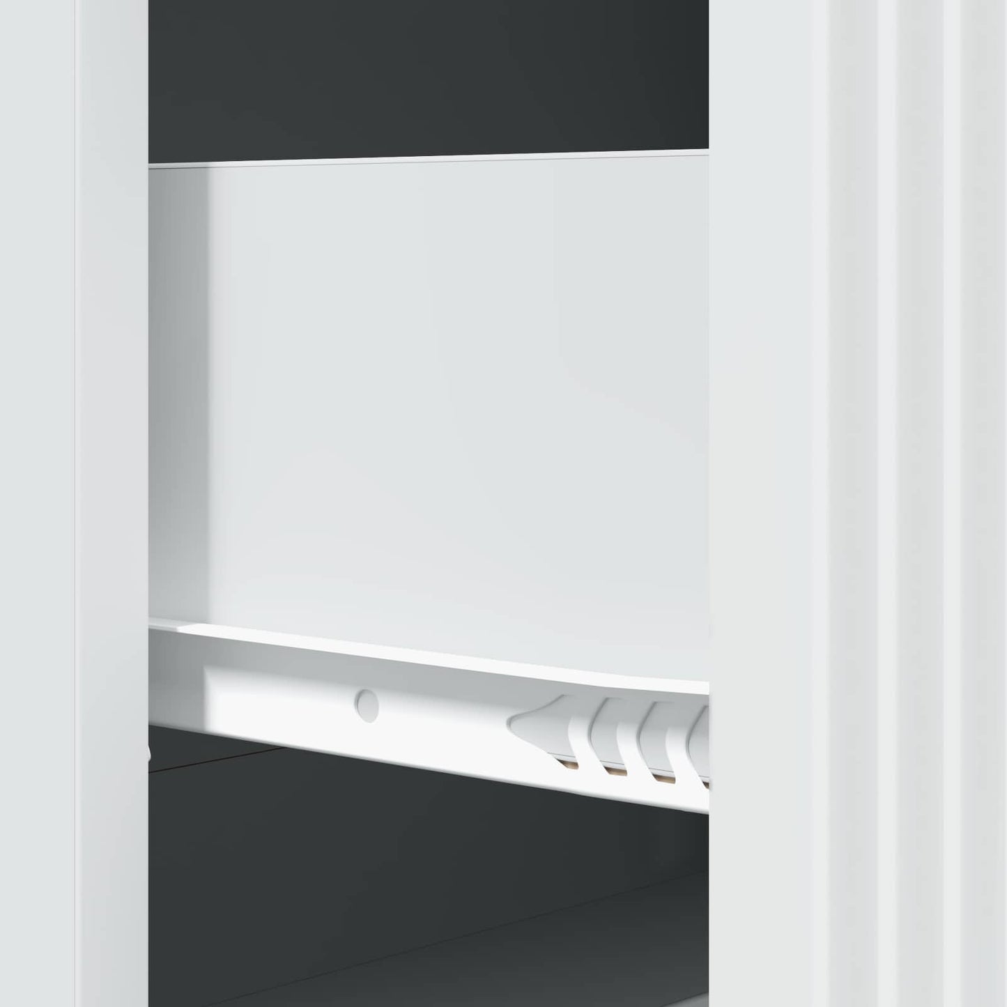 Ladenkast Wit 66 x 34,5 x 90 cm Bewerkt hout