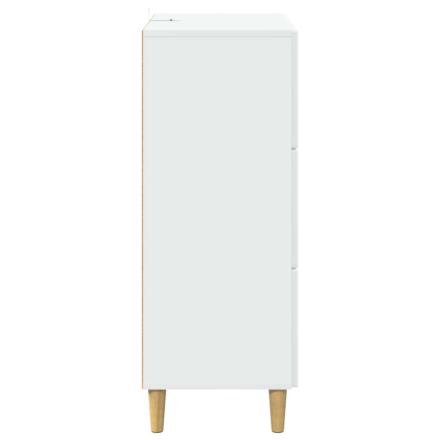 Ladenkast Wit 66 x 34,5 x 90 cm Bewerkt hout