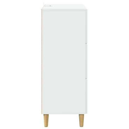 Ladenkast Wit 66 x 34,5 x 90 cm Bewerkt hout