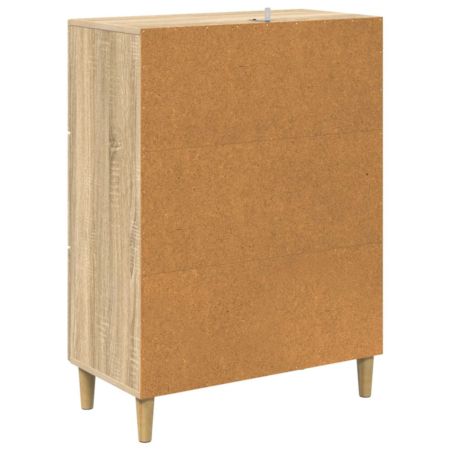 Ladenkast Sonoma Eiken 66 x 34,5 x 90 cm Bewerkt hout