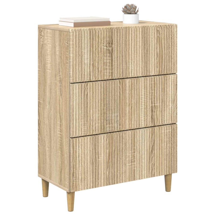 Ladenkast Sonoma Eiken 66 x 34,5 x 90 cm Bewerkt hout