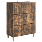 Ladekast gerookt eiken 66x34,5x90 cm