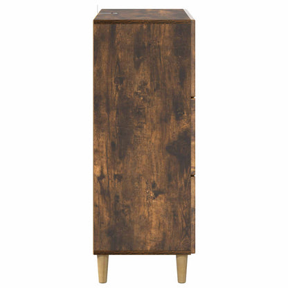 Ladenkast Gerookt eiken 66 x 34,5 x 90 cm Bewerkt hout