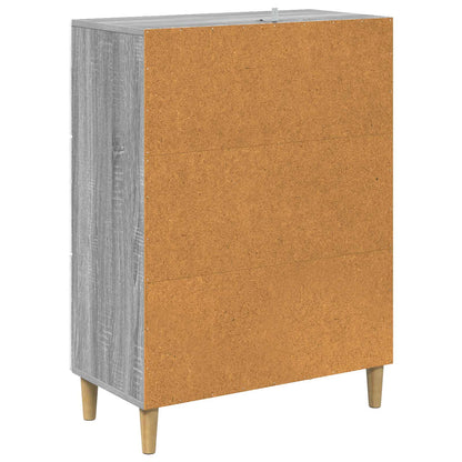 Ladenkast Grijs sonoma 66 x 34,5 x 90 cm Bewerkt hout