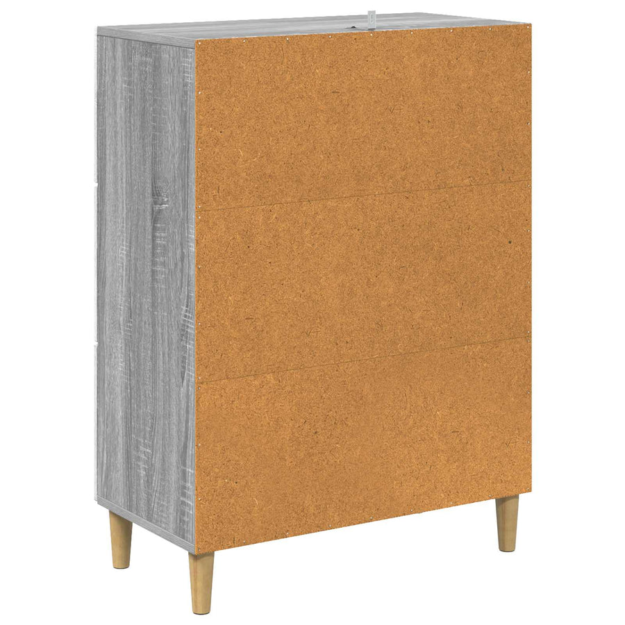 Ladenkast Grijs sonoma 66 x 34,5 x 90 cm Bewerkt hout