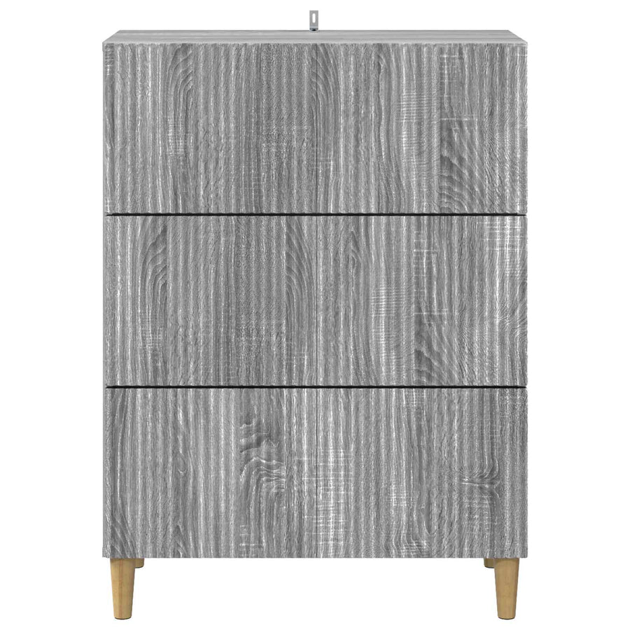 Ladenkast Grijs sonoma 66 x 34,5 x 90 cm Bewerkt hout