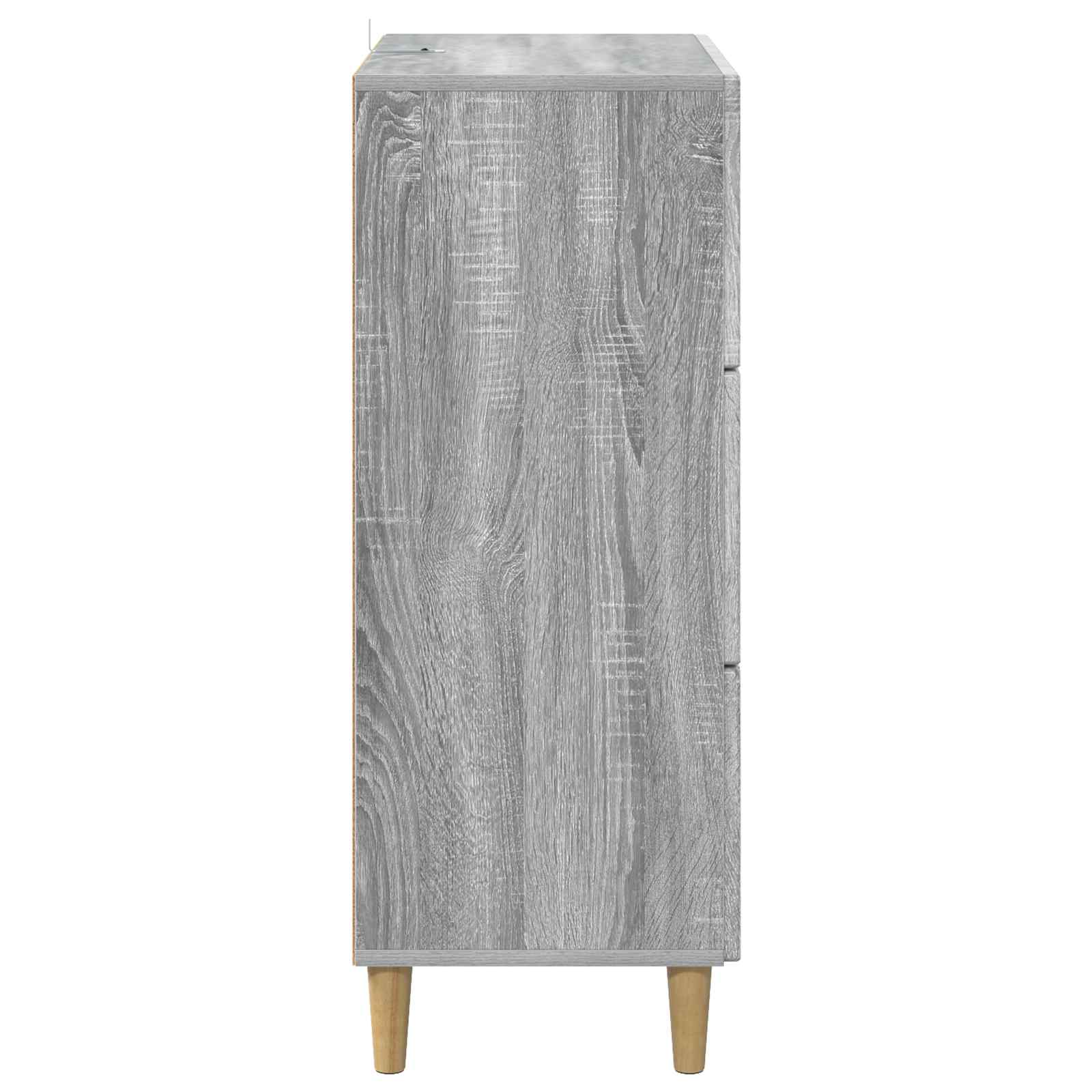 Ladenkast Grijs sonoma 66 x 34,5 x 90 cm Bewerkt hout