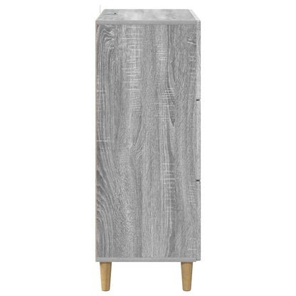 Ladenkast Grijs sonoma 66 x 34,5 x 90 cm Bewerkt hout