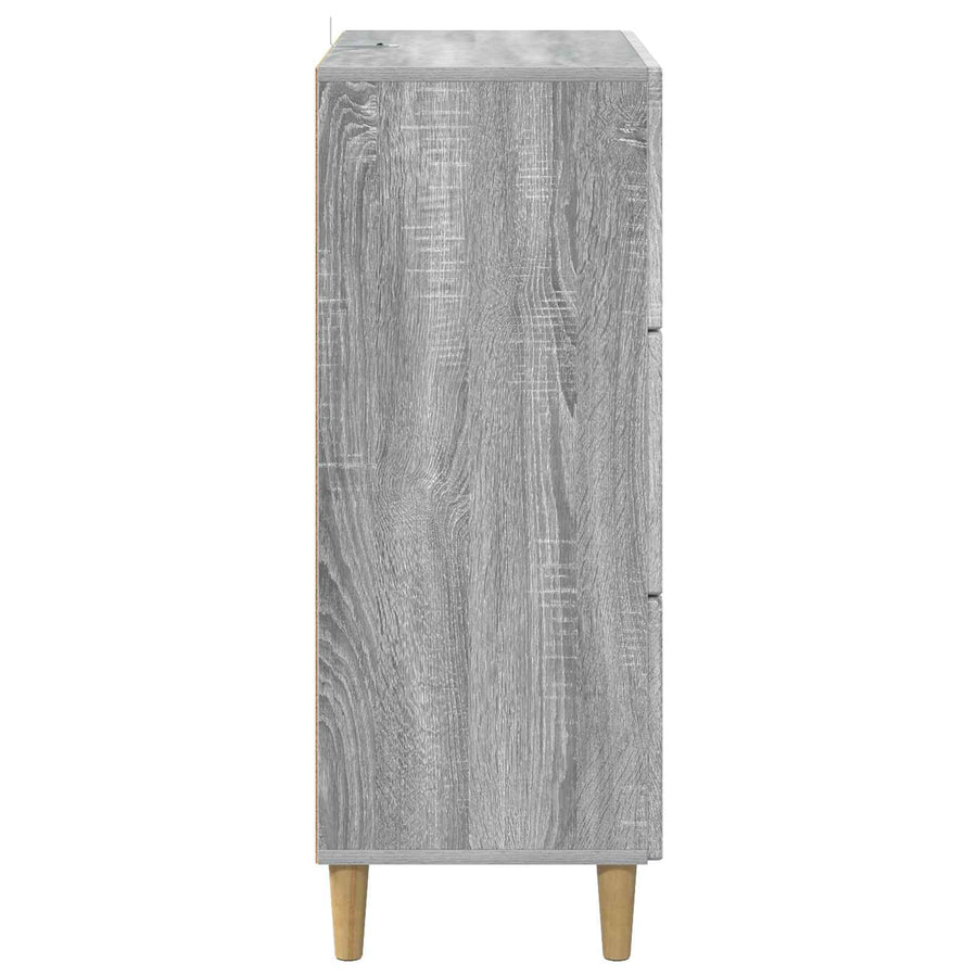 Ladenkast Grijs sonoma 66 x 34,5 x 90 cm Bewerkt hout