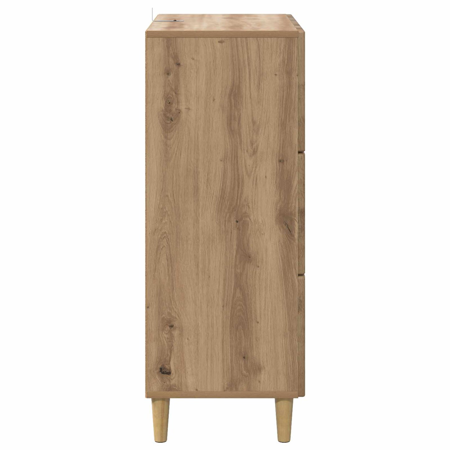 Ladenkast Artisanaal eiken 66 x 34,5 x 90 cm Bewerkt hout