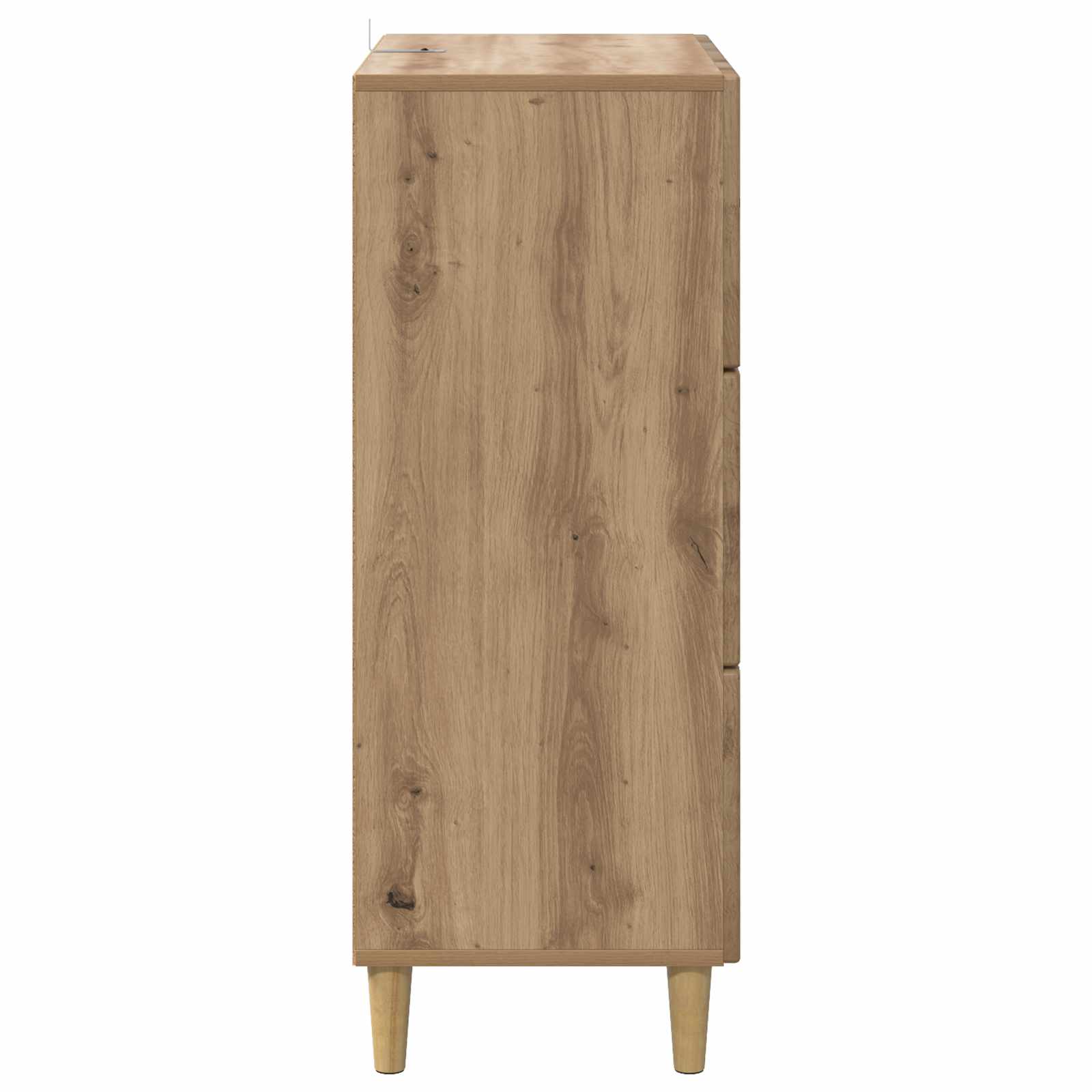 Ladenkast Artisanaal eiken 66 x 34,5 x 90 cm Bewerkt hout