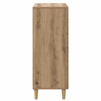 Ladenkast Artisanaal eiken 66 x 34,5 x 90 cm Bewerkt hout