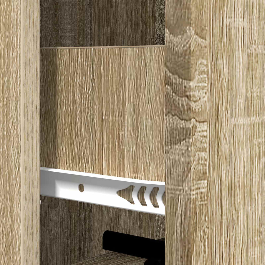 Ladenkast Sonoma Eiken 33 x 34,5 x 90 cm Bewerkt hout