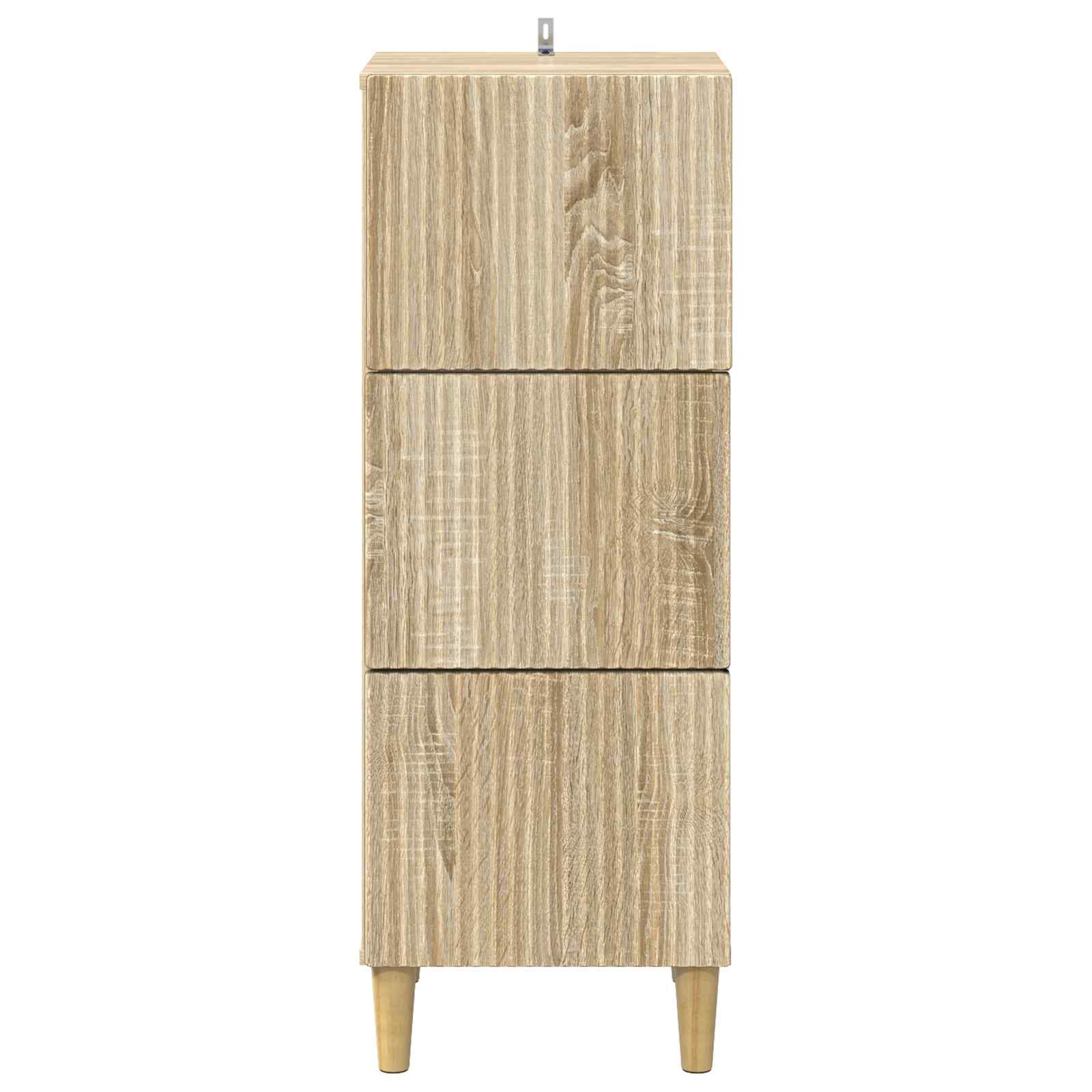 Ladenkast Sonoma Eiken 33 x 34,5 x 90 cm Bewerkt hout
