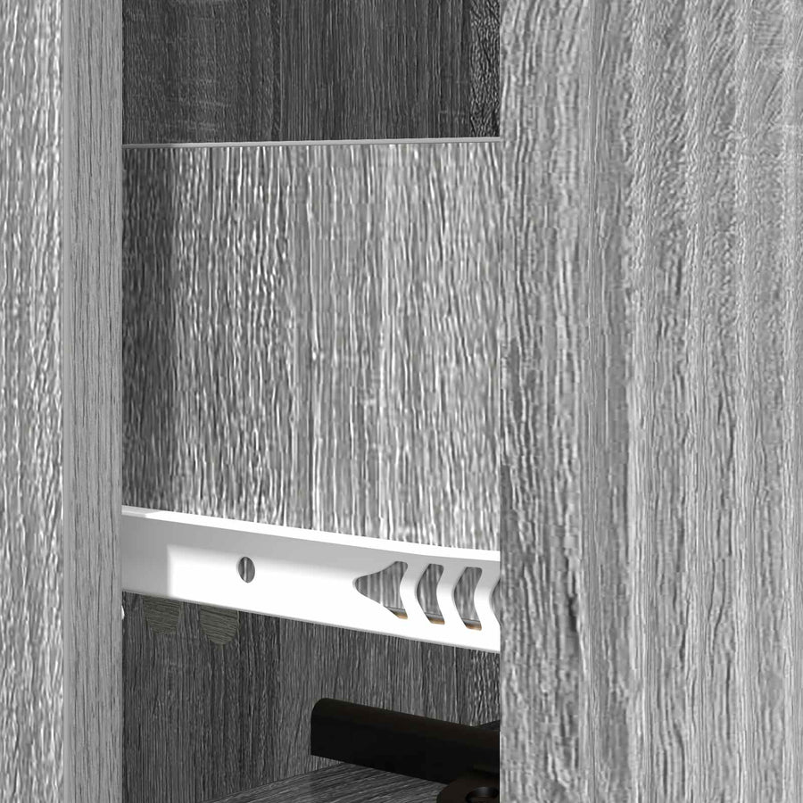 Ladenkast Grijs sonoma 33 x 34,5 x 90 cm Bewerkt hout