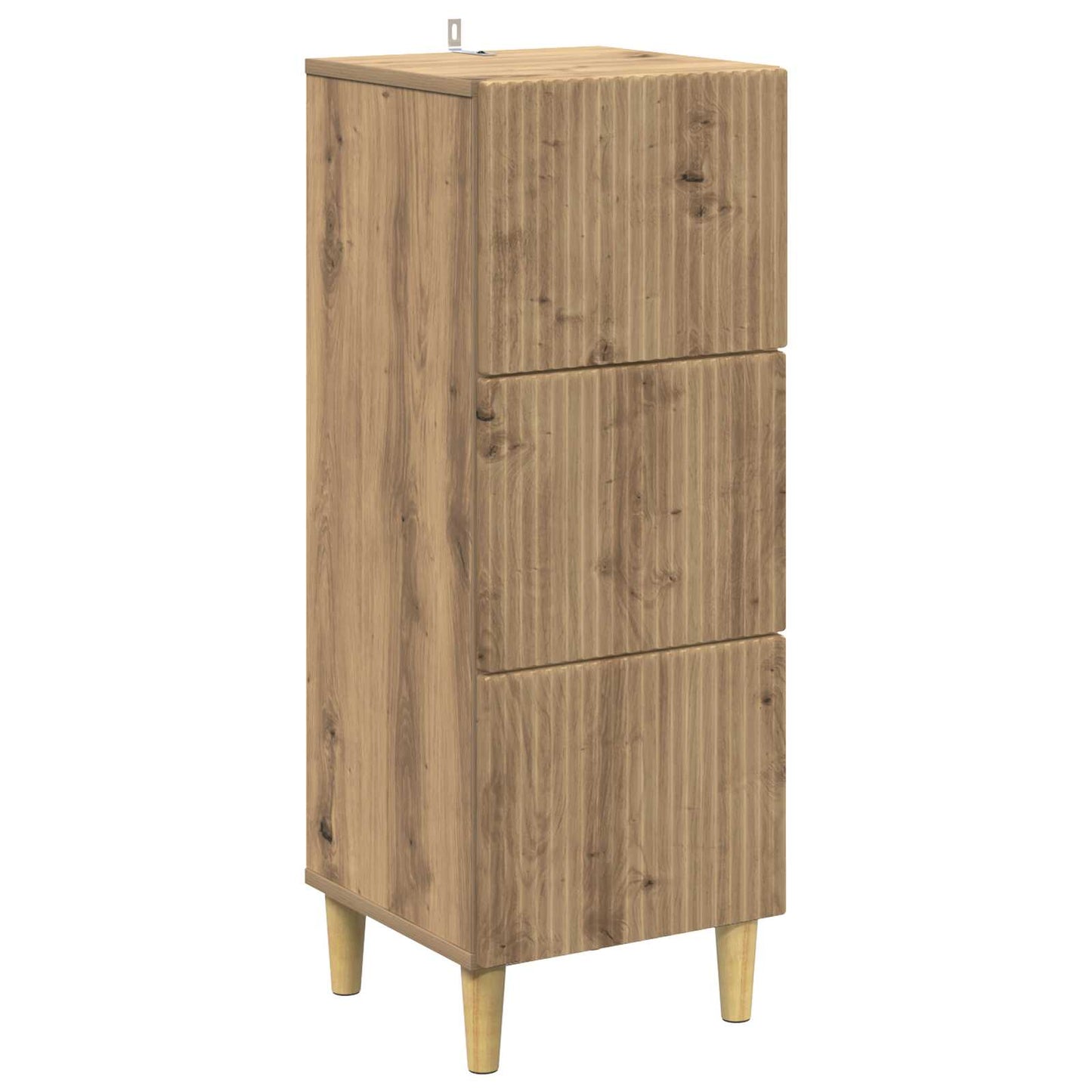 Ladenkast Artisanaal eiken 33 x 34,5 x 90 cm Bewerkt hout