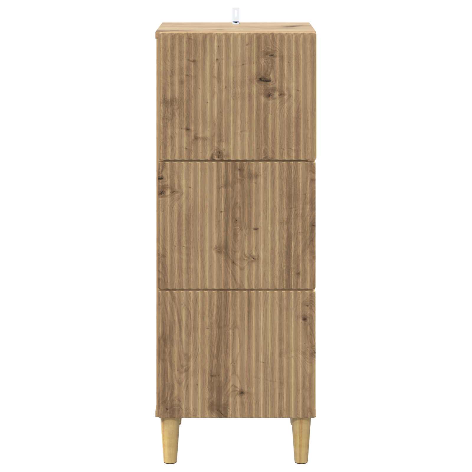 Ladenkast Artisanaal eiken 33 x 34,5 x 90 cm Bewerkt hout