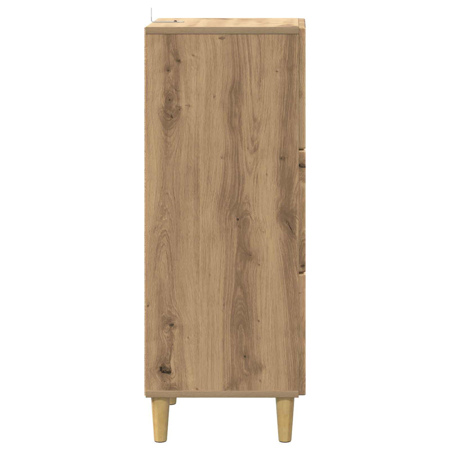 Ladenkast Artisanaal eiken 33 x 34,5 x 90 cm Bewerkt hout