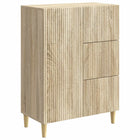 Dressoir Sonoma Eiken 66x34,5x90 cm bewerkt hout