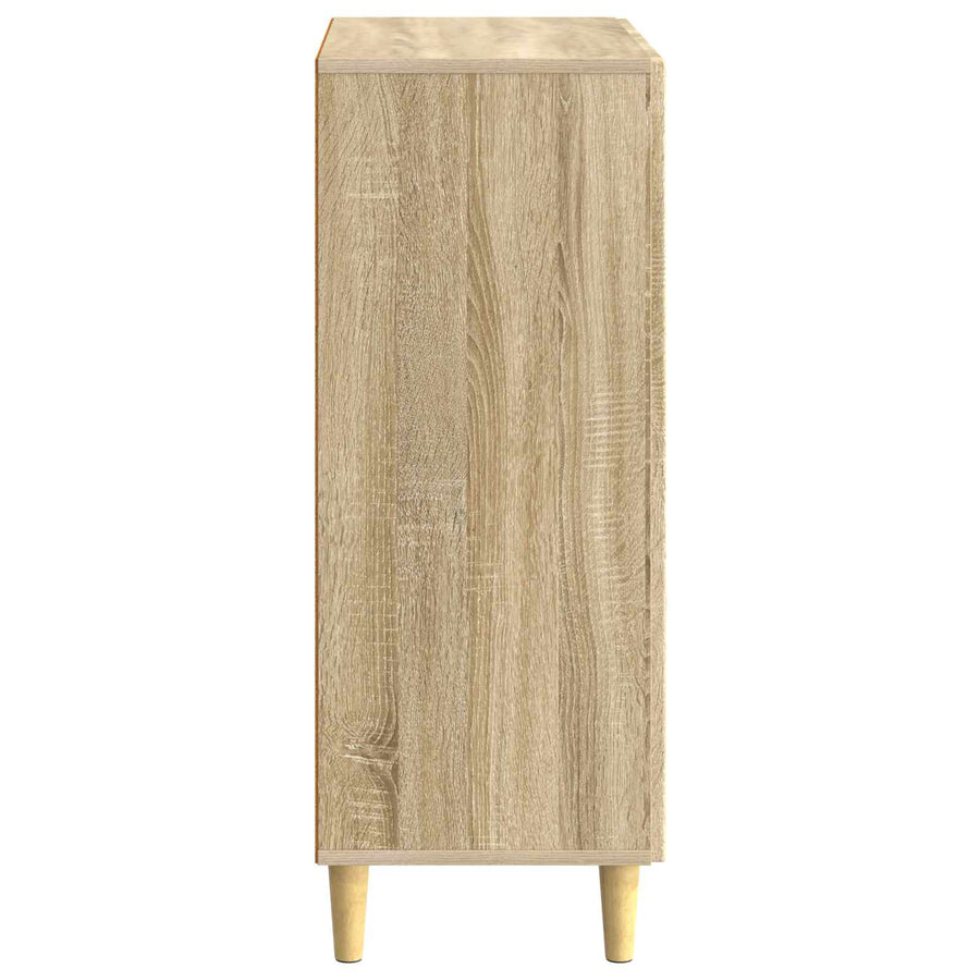 Dressoir met lade Sonoma Eiken 66 x 34,5 x 90 cm Bewerkt hout