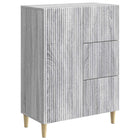 Sideboard with drawer Grey Sonoma 66 x 34.5 x 90 cm Engineered wood