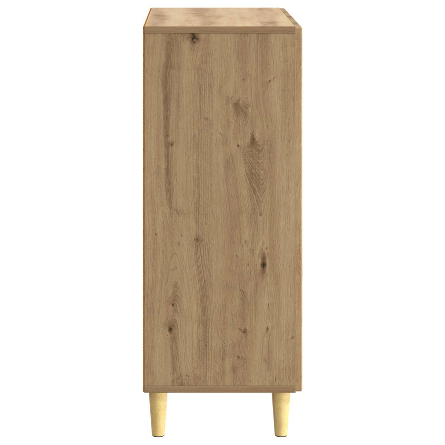 Dressoir Artisanaal eiken 66 x 34,5 x 90 cm Bewerkt hout