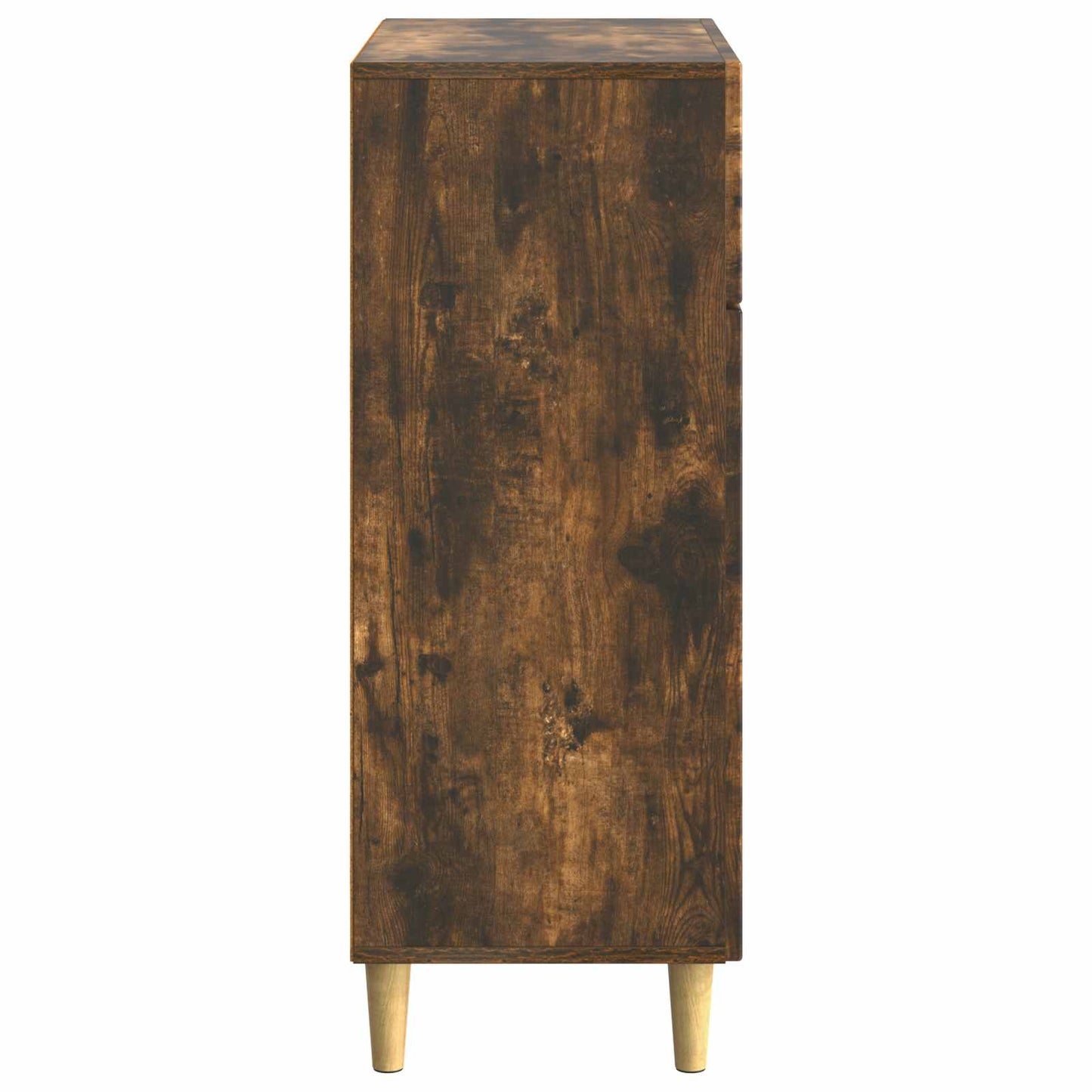 Dressoir met lade Gerookt eiken 66 x 34,5 x 90 cm Bewerkt hout