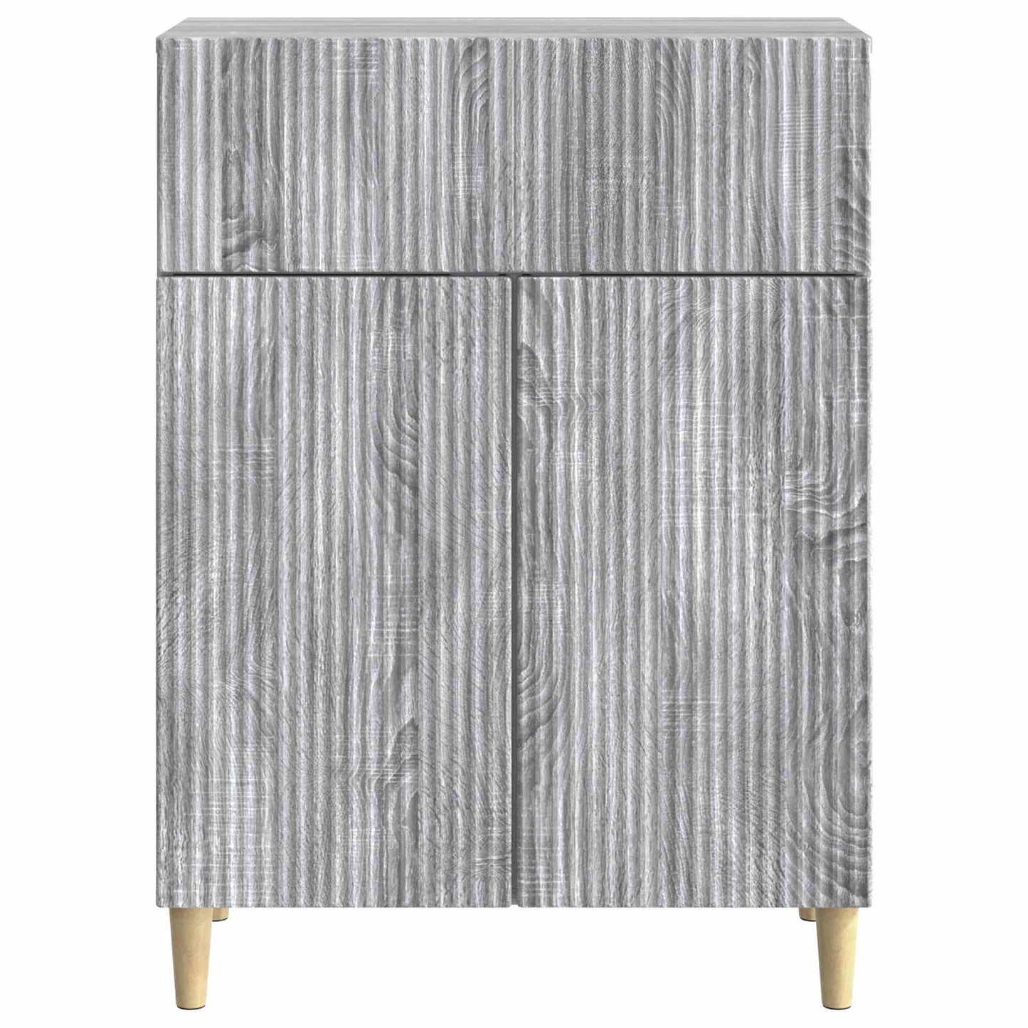Dressoir met lade Grijs sonoma 66 x 34,5 x 90 cm Bewerkt hout