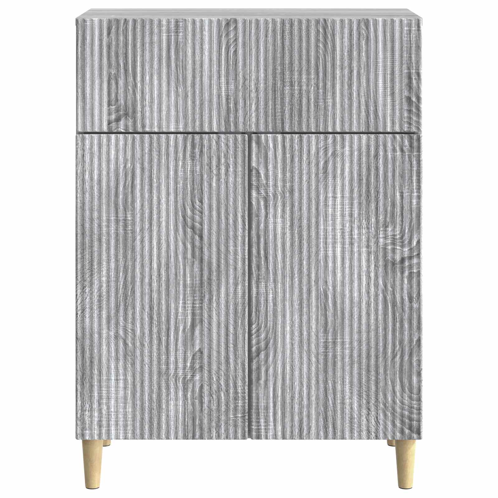 Dressoir met lade Grijs sonoma 66 x 34,5 x 90 cm Bewerkt hout