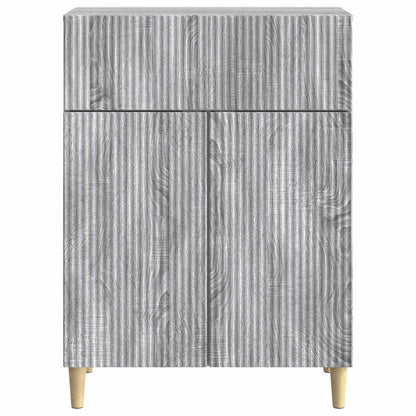 Dressoir met lade Grijs sonoma 66 x 34,5 x 90 cm Bewerkt hout