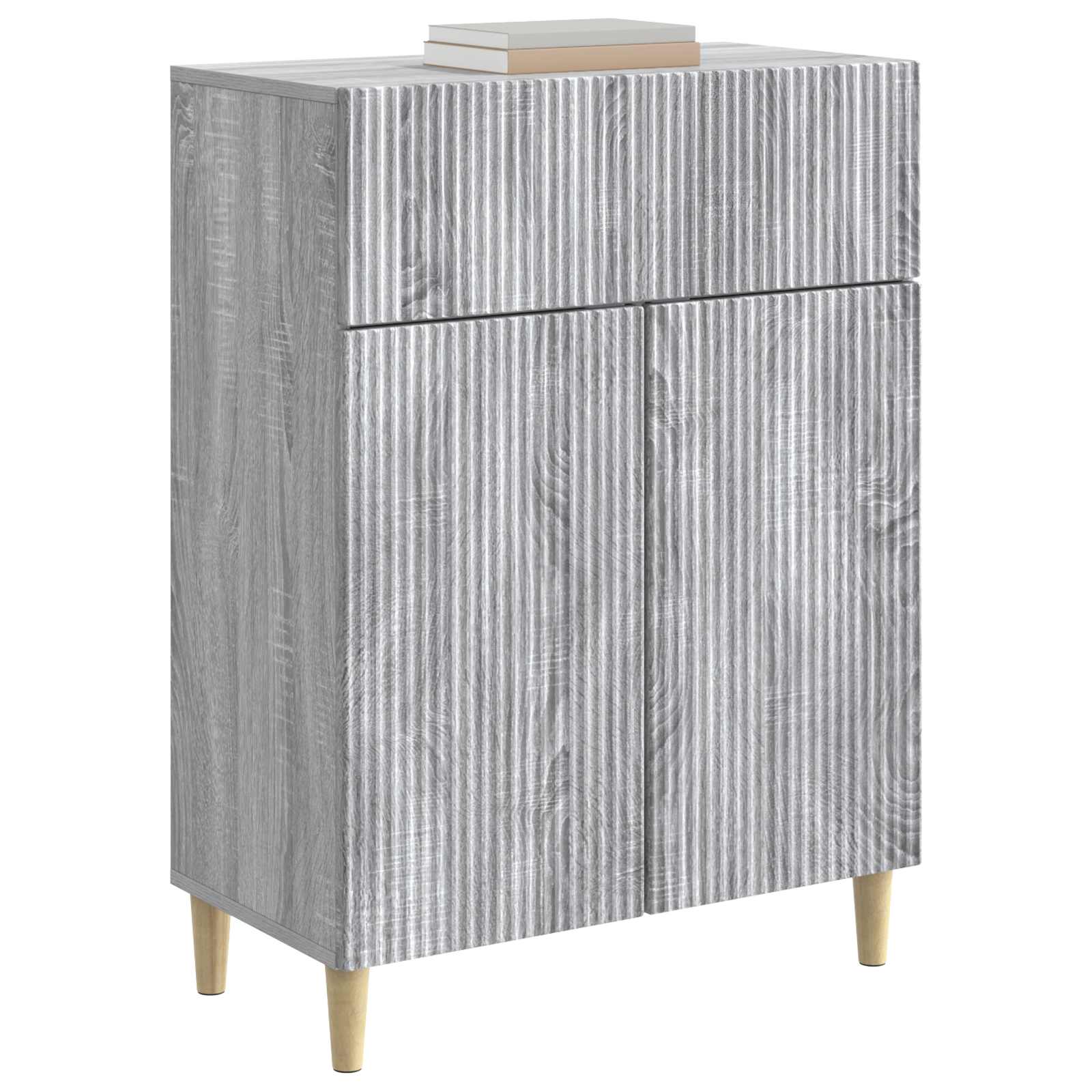 Dressoir met lade Grijs sonoma 66 x 34,5 x 90 cm Bewerkt hout