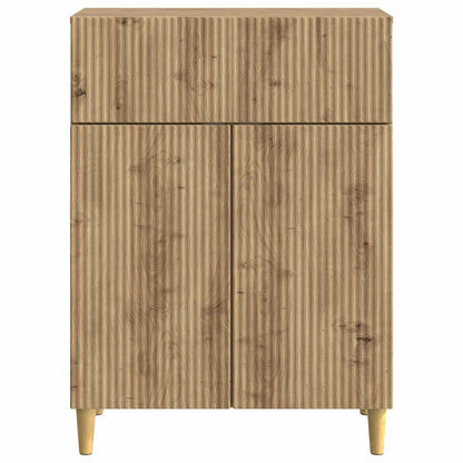 Dressoir Artisanaal eiken 66 x 34,5 x 90 cm Bewerkt hout