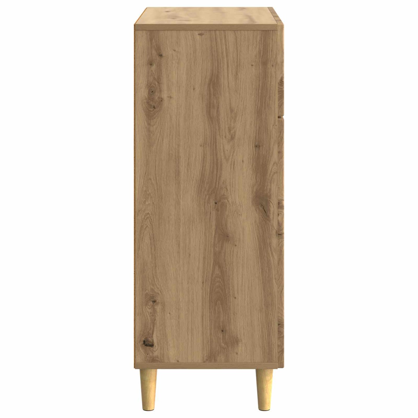 Dressoir Artisanaal eiken 66 x 34,5 x 90 cm Bewerkt hout